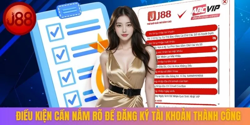 Điều kiện cần nắm rõ để đăng ký tài khoản thành công